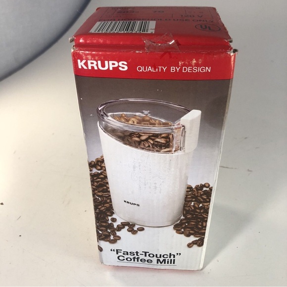 Krups Electric Spice and Coffee Grinder - White - Picture 1 of 6